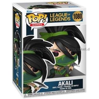 Billede af Funko Pop! League of Legends - Akali #1080 set skråt oppefra