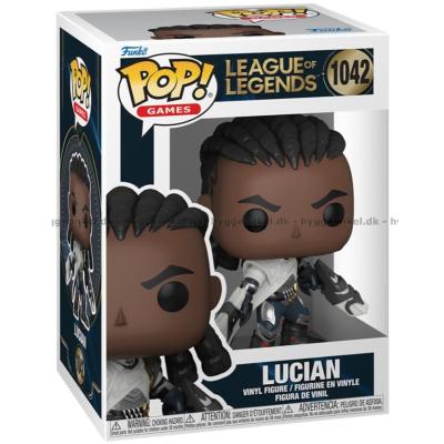 Billede af Funko Pop! League of Legends - Lucian #1042 set skråt oppefra