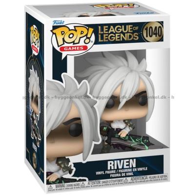 Billede af Funko Pop! League of Legends - Riven #1040 set skråt oppefra
