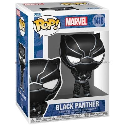 Billede af Funko Pop! Marvel - Black Panther #1418 set skråt oppefra