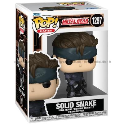 Billede af Funko Pop! Metal Gear Solid - Solid Snake #1297 set skråt oppefra
