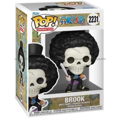 Billede af Funko Pop! One Piece - Brook #2231 set skråt oppefra