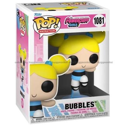 Billede af Funko Pop! Powerpuff Girls - Bubbles #1081 set skråt oppefra