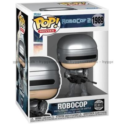 Billede af Funko Pop! Robocop (Metallic) #1989 set skråt oppefra