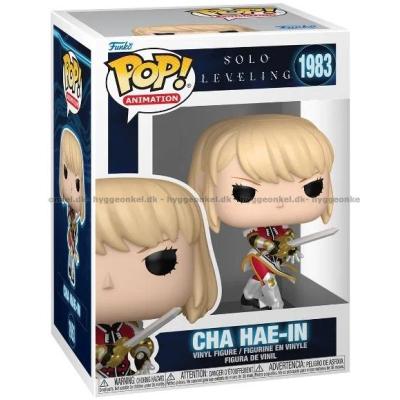 Billede af Funko Pop! Solo Leveling - Cha Hae-In #1983 set skråt oppefra