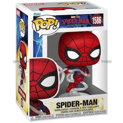 Billede af Funko Pop! Marvel - Spider-Man (Brand New Day) #1586 set skråt oppefra