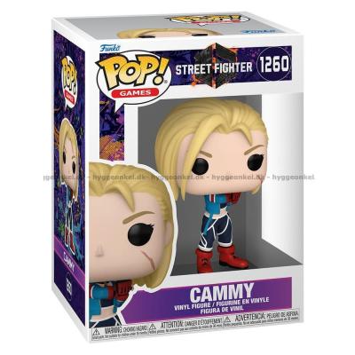 Billede af Funko Pop! Street Fighter 6 - Cammy #1260 set skråt oppefra