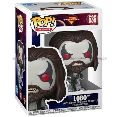 Billede af Funko Pop! DC - Lobo (Supergirl) #636 set skråt oppefra