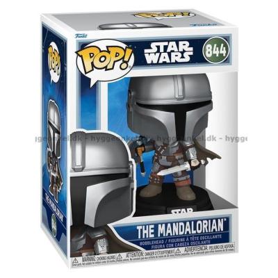 Billede af Funko Pop! Star Wars: The Mandalorian and Grogu - The Mandalorian (Dual Wield) #844