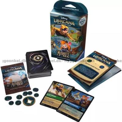 Billede af Disney Lorcana: Azurite Sea (Set 6) - Emerald & Sapphire - Starter Deck