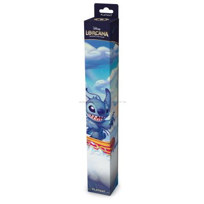 Billede af Disney Lorcana: Hyperia City (Set 14) - Playmat (Stitch & Angel) set skråt oppefra
