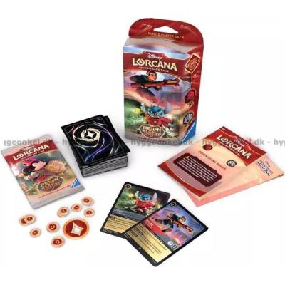 Billede af Disney Lorcana: Reign of Jafar (Set 8) - Ruby & Steel - Starter Deck