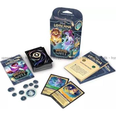 Billede af Disney Lorcana: Whispers In The Well (Set 10) - Amber & Emerald - Starter Deck