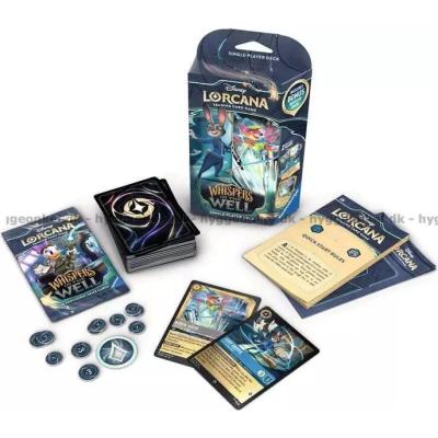 Billede af Disney Lorcana: Whispers In The Well (Set 10) - Sapphire & Steel - Starter Deck