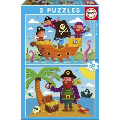 Pirater, 2x20 brikker