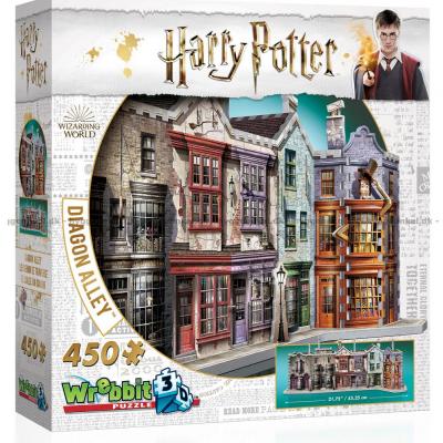 3D: Harry Potter - Diagonalstræde, 450 brikker
