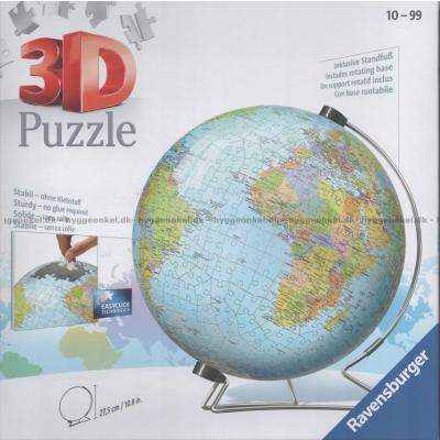 3D: Globus, 540 brikker
