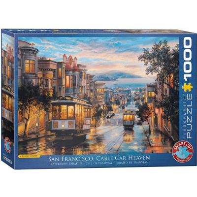 Lushpin: San Francisco - Sporvognen, 1000 brikker