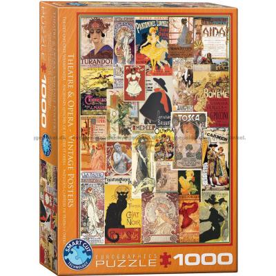 Vintage: Teater og opera, 1000 brikker
