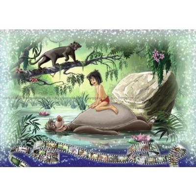 Billede af Disney: Junglebogen, 1000 brikker