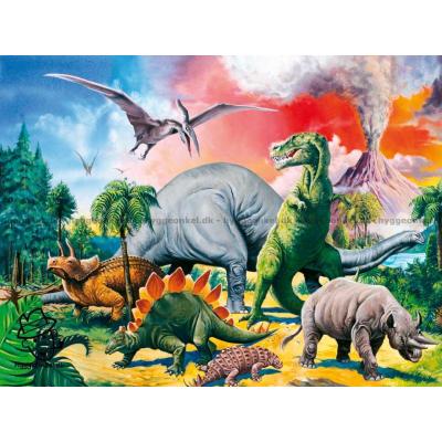 Billede af Dinosaurus, 100 brikker