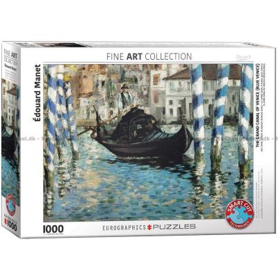 Manet: Canal Grande i Venedig, 1000 brikker