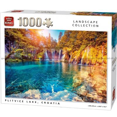 Nationalparken Plitvicesøerne, Kroatien, 1000 brikker