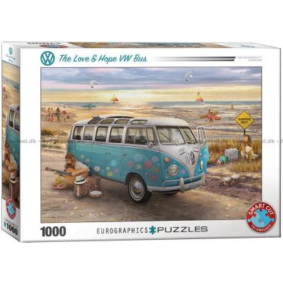 Giordano: VW bus, 1000 brikker