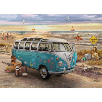 Billede af Giordano: VW bus, 1000 brikker