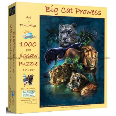Alba: Store katte, 1000 brikker