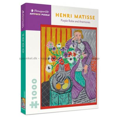 Matisse: Kvinde i lilla frakke, 1000 brikker
