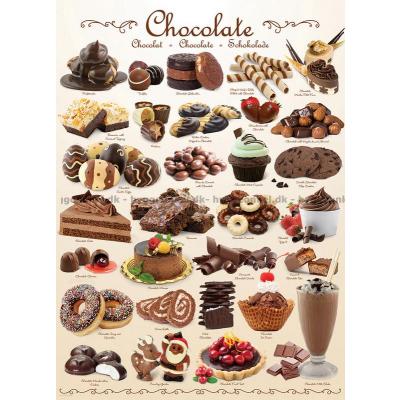 Billede af Chokolade, 1000 brikker