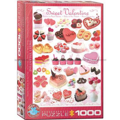 Valentins kager, 1000 brikker