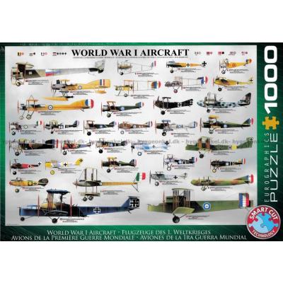 1. Verdenskrig: Fly, 1000 brikker