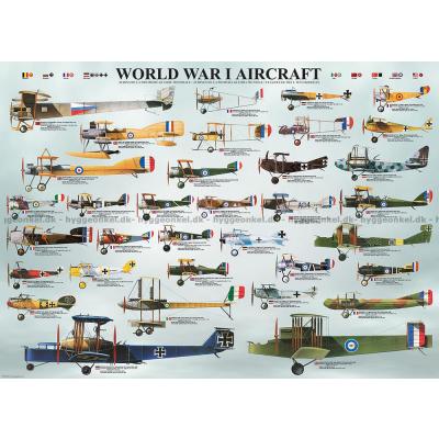Billede af 1. Verdenskrig: Fly, 1000 brikker