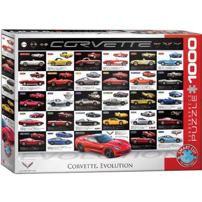 Amerikanske biler: Corvette Evolution, 1000 brikker
