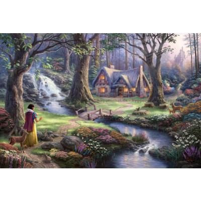 Disney: Kinkade - Snehvide, 1000 brikker