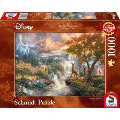 Disney: Kinkade - Bambi, 1000 brikker