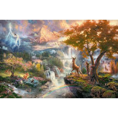 Billede af Disney: Kinkade - Bambi, 1000 brikker