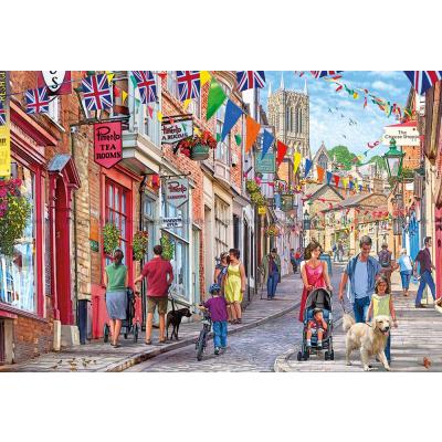 Crisp: Steep Hill, Lincoln - England, 1000 brikker