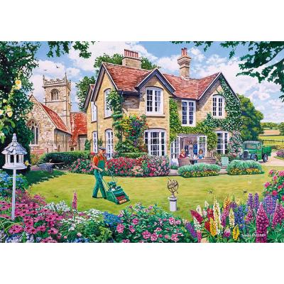 Billede af T. Mitchell: Gartneren, 4x500 brikker