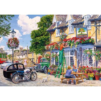 Billede af T. Mitchell: Gartneren, 4x500 brikker