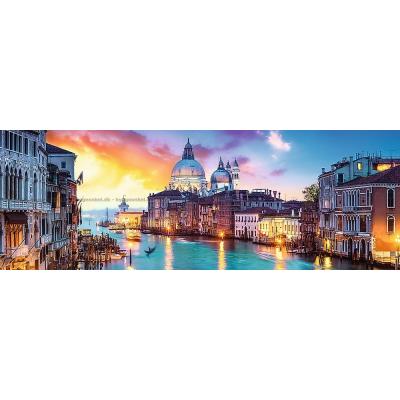 Billede af Canal Grande - Panorama, 1000 brikker