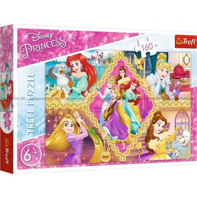 Disney prinsesser:  Hygger sig, 160 brikker