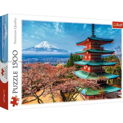 Mount Fuji, Japan, 1500 brikker