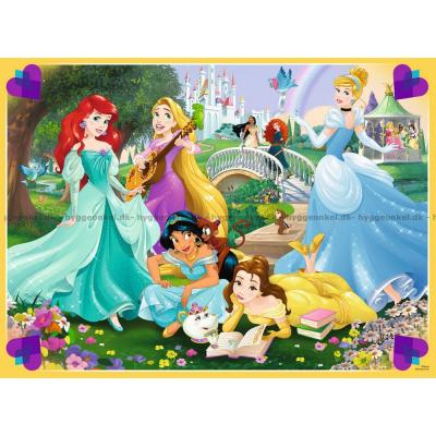 Billede af Disney prinsesser: Hygge i haven, 100 brikker