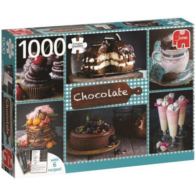 Chokolade - Collage, 1000 brikker