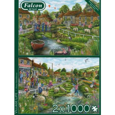 Osbaldstone: Livet i landsbyen, 2x1000 brikker