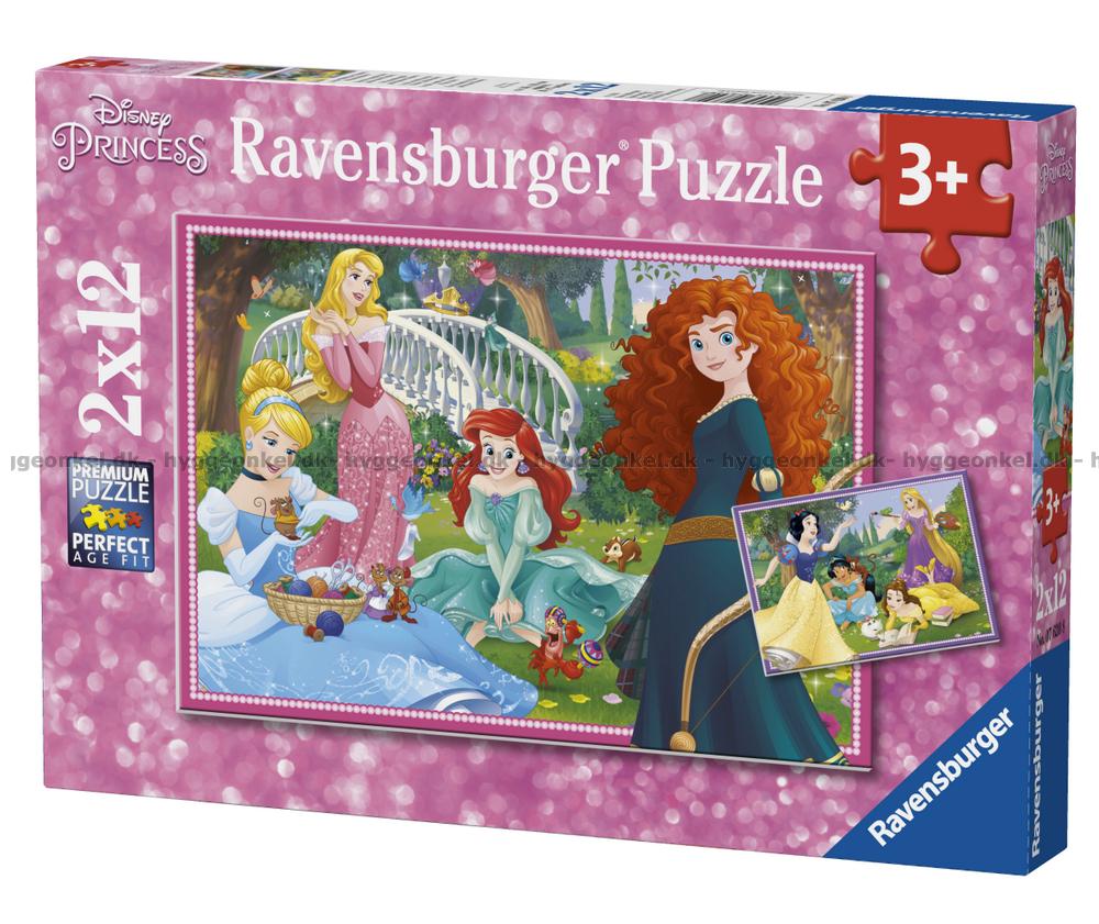 Disney prinsesser: sjov i haven, 2x12 brikker Sjov i haven