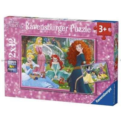 Disney prinsesser: Sjov i haven, 2x12 brikker
